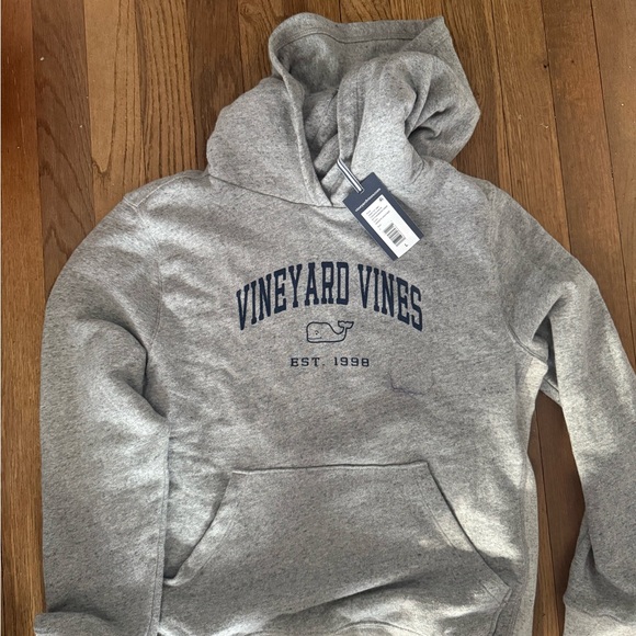 Vineyard Vines Heather Gray Hoodie for Men - Picture 2 of 2